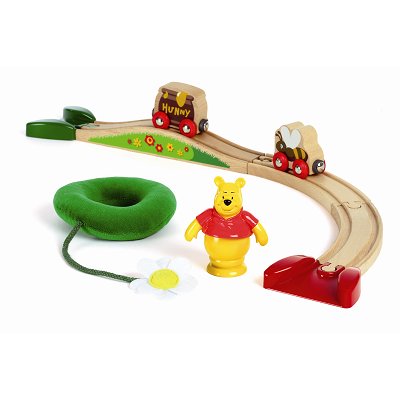 Brio - Train Brio - Coffret : Winnie l'ourson à la quête du miel