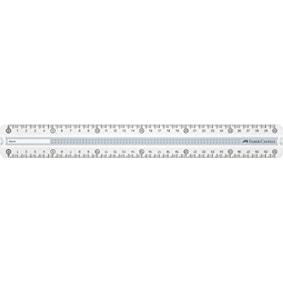 Faber-castell-grip 171030 règle transparente - 30 cm-gris