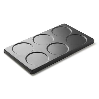 Plaque 6 mini crêpes pizzamax Stockli 0028.121