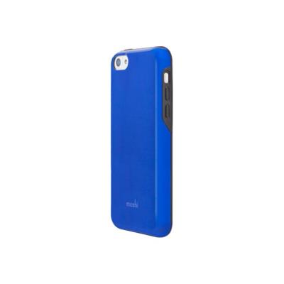 moshi iGlaze Remix - Achterzijde behuizing voor mobiele telefoon - diablo blauw - voor Apple iPhone 5c