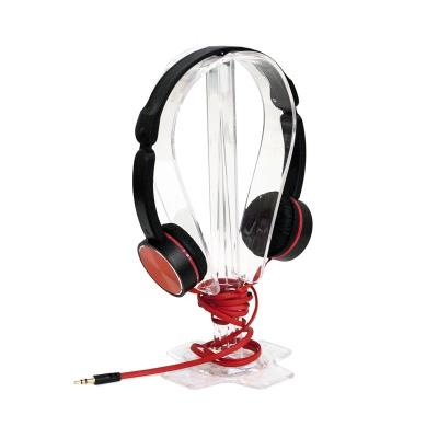 Casque audio compact pliable - Noir et rouge