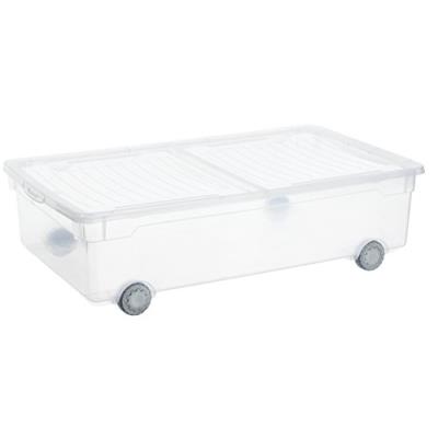 Sundis 4223001 slido dessous de lit polypropylène transparent 70,5 x 40 x 19,5 cm