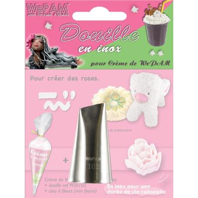 Douille inox 'création de mini rose' - Cléopâtre