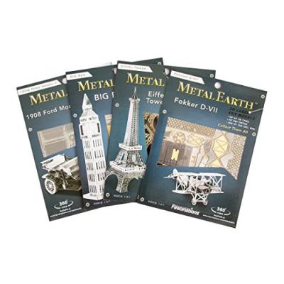 Metal earth - 5061078 - maquette 3d - aviation - apollo lunar module - 6 x 6 x 5,5 cm - 2 pièces