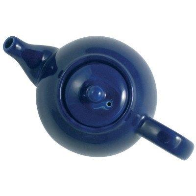 LONDON POTTERY THÉIÈRE 4 TASSES BLEU COBALT