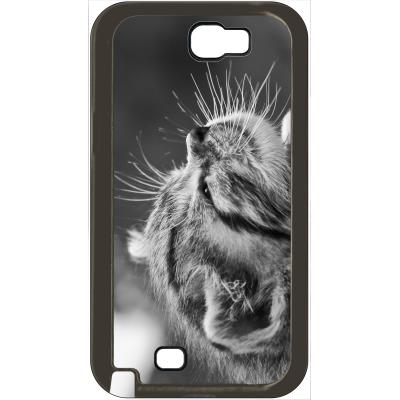 Coque samsung note 2 chat zebre