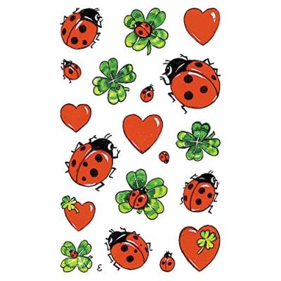 Avery Zweckform Zdesign Autocollants ? Coccinelle Et Trèfle