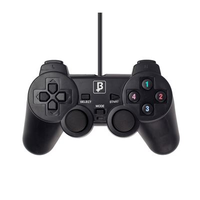Manette Filaire Vibrante PC Noire