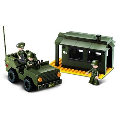Jeu de construction SLUBAN Elements Army Series avant-poste