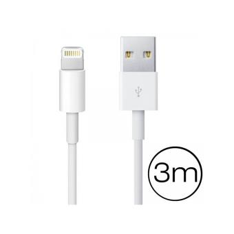 Câble USB Lightning chargeur 3 mètres pour iPhone 6 Plus