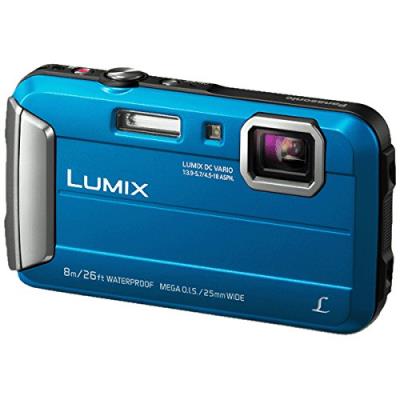 Dmc-ft30 camera blue 16.1mp 4xzoom 2.7lcd 720phd 25mm