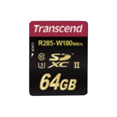 Transcend Ultimate series - flashgeheugenkaart - 64 GB - SDXC UHS-II
