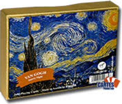 Van Gogh Starry Night : 2 jeux de cartes