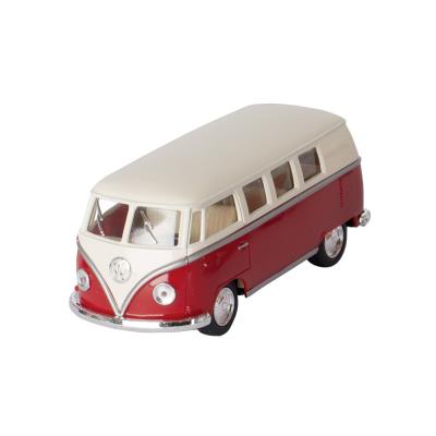 Volkswagen bus classic 1962 rouge et blanc Bertrand