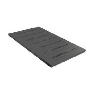 Triton Bottom Sheet - Rackplank - zwart - 1U - 19