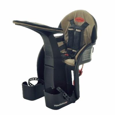 Weeride siège enfant avant pour vélo noir beige