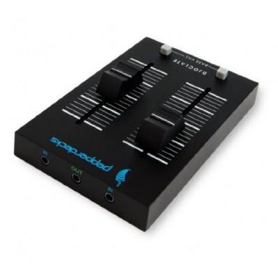 Pepperdecks DJOCLATE Mini-table de mixage 2 canaux, touches Bass Kill