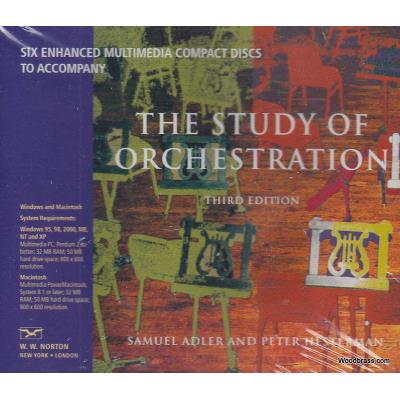 Méthodes et pédagogie Norton ADLER S. - ETUDE DE L'ORCHESTRATION - COFFRET DE 6 CD Théorie - harmonie