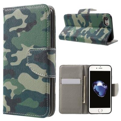 Etui en PU magnetique pour iPhone 7 4.7 pouces - Camouflage