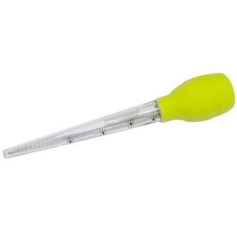 FACKELMANN 4105350 POIRE À JUS AVEC EMBOUT SILICONE/ACIER INOXYDABLE VERT ANIS - 1