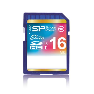 Silicon power elite uhs-i, 16gb (sp016gbsdhau1v10)