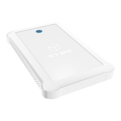 ICY BOX IB-233U3-Wh - storage enclosure - SATA 6Gb/s - USB 3.0