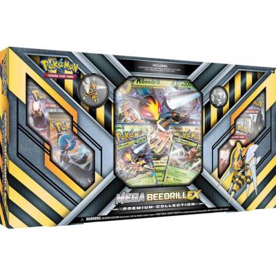 Pokémon - Coffret - Mega Beedril Ex Premium Collection (mega Dardargnan Ex)