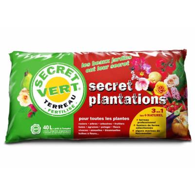 Secret Vert - Terreau plantation 20kg