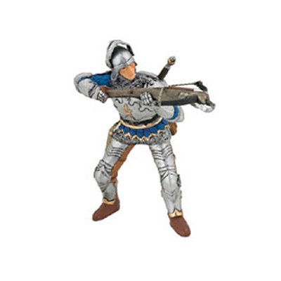 Arbalétrier bleu en armure