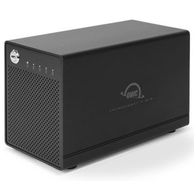 Owc thunderbay 4 mini et portable 4bay-boîtier tb2 sac à chaussures owctb4mjb0gb