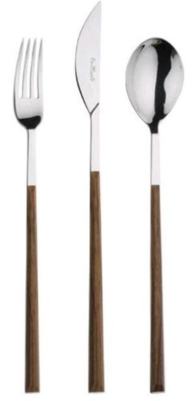 Pintinox menagere 24p. Sushi queen mogano*17b