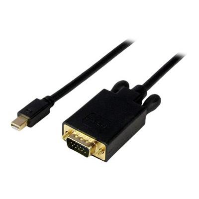 StarTech.com 3ft Mini DisplayPort to VGA Adapter Cable mDP to VGA Black videoconverter - zwart