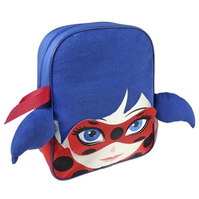 Cerdá Lady Bug Sac à dos enfants, 31 cm, Bleu (azul)