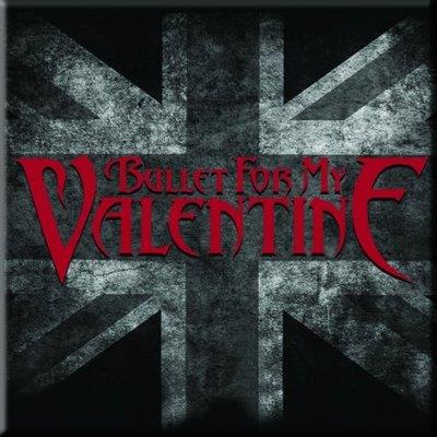 Aimant Bullet for my Valentine UK drapeau