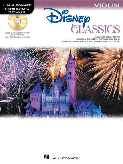 Disney Classics Violin (Violon) Playalong + Cd