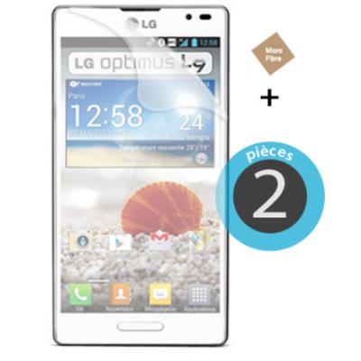 Set de 2 films protecteurs écran LG Optimus L9-2 D