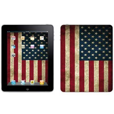 Sticker autocollant arriere drapeau vintage Amerique Muvit pour iPad