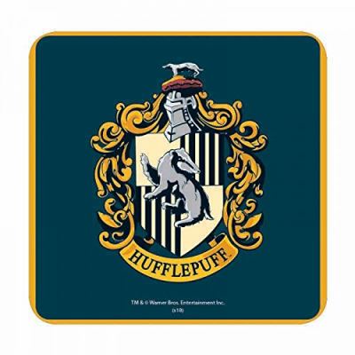 Poufsouffle simple dessous de verre de Harry Potter