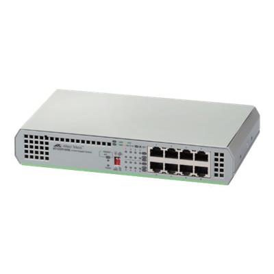 Allied Telesis CentreCOM AT-GS910/8 - switch - 8 poorten