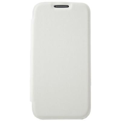 Mocca design ersa31 etui flip pour samsung galaxy s4 mini blanc