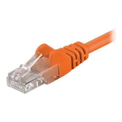 wentronic goobay - netwerkkabel - 25 cm - oranje