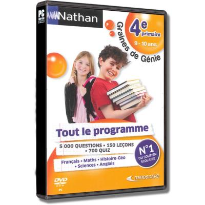 Nathan - Graines de Génie 4e primaire 9-10 ans - PC - Neuf