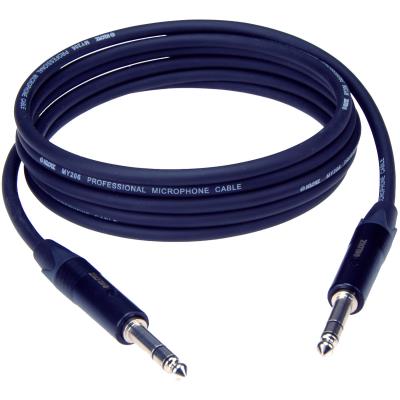 Accessoires guitares KLOTZ B4PP1-0100 CÂBLE AUDIO SYMETRIQUE MY206 NOIR 1 M Cables jack symétriques