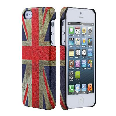 Coque drapeau Anglais UK Union jack iPhone 5