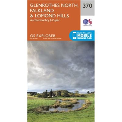 Os Explorer Map (370) Glenrothes North, Falkland And Lomond Hills (Map)
