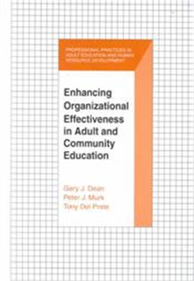 Enchancing Organizational Effectiveness in Adult and Community Education