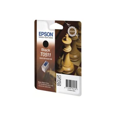 Epson T0511 - noir - originale - cartouche d'encre