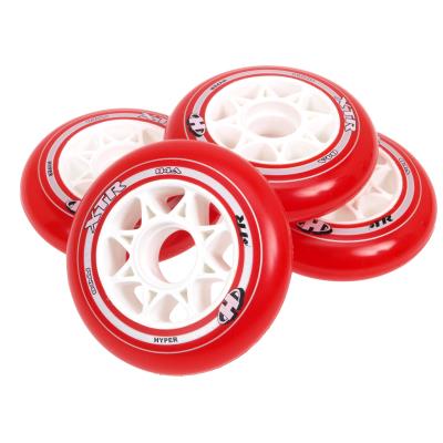 Roues de rollerhyperxtr 84 mm rouge pack 4rouge60342