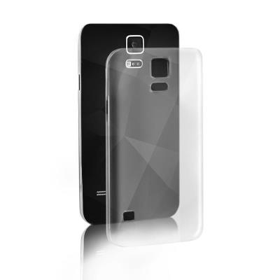 Qoltec - Coque de protection pour téléphone portable - silicone - transparent - pour Samsung Galaxy Core Duos
