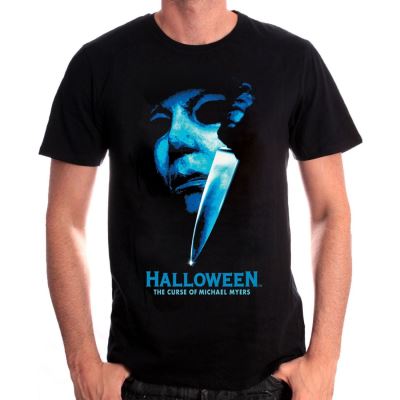 Tshirt EXCLU Halloween - Michael Myers face - Noir - L